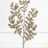 Decorator's Warehouse 32” Acanthus Leaves Platinum Christmas Spray > Christmas Sprays|Christmas Decor