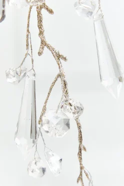 Decorator's Warehouse 34" Acrylic Crystal Drop Spray > Christmas Sprays|Christmas Decor