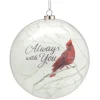 Decorator's Warehouse 4" "Always with You" Cardinal Ornament > Christmas Ornaments|Cardinal