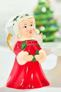 Decorator's Warehouse 6.5" Angel Shatterproof Recordable Ornament > Christmas Sale|Retro Brites