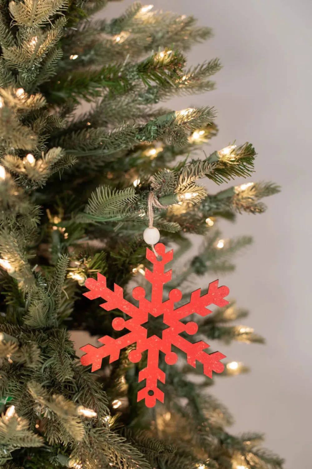 Decorator's Warehouse 6” Antique Snowflake Ornament > Cardinal|Christmas Sale