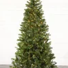 Decorator's Warehouse 7.5' Aspen Pine Artificial Christmas Tree with 400 Color-Changing Lights > Christmas Sale|Green