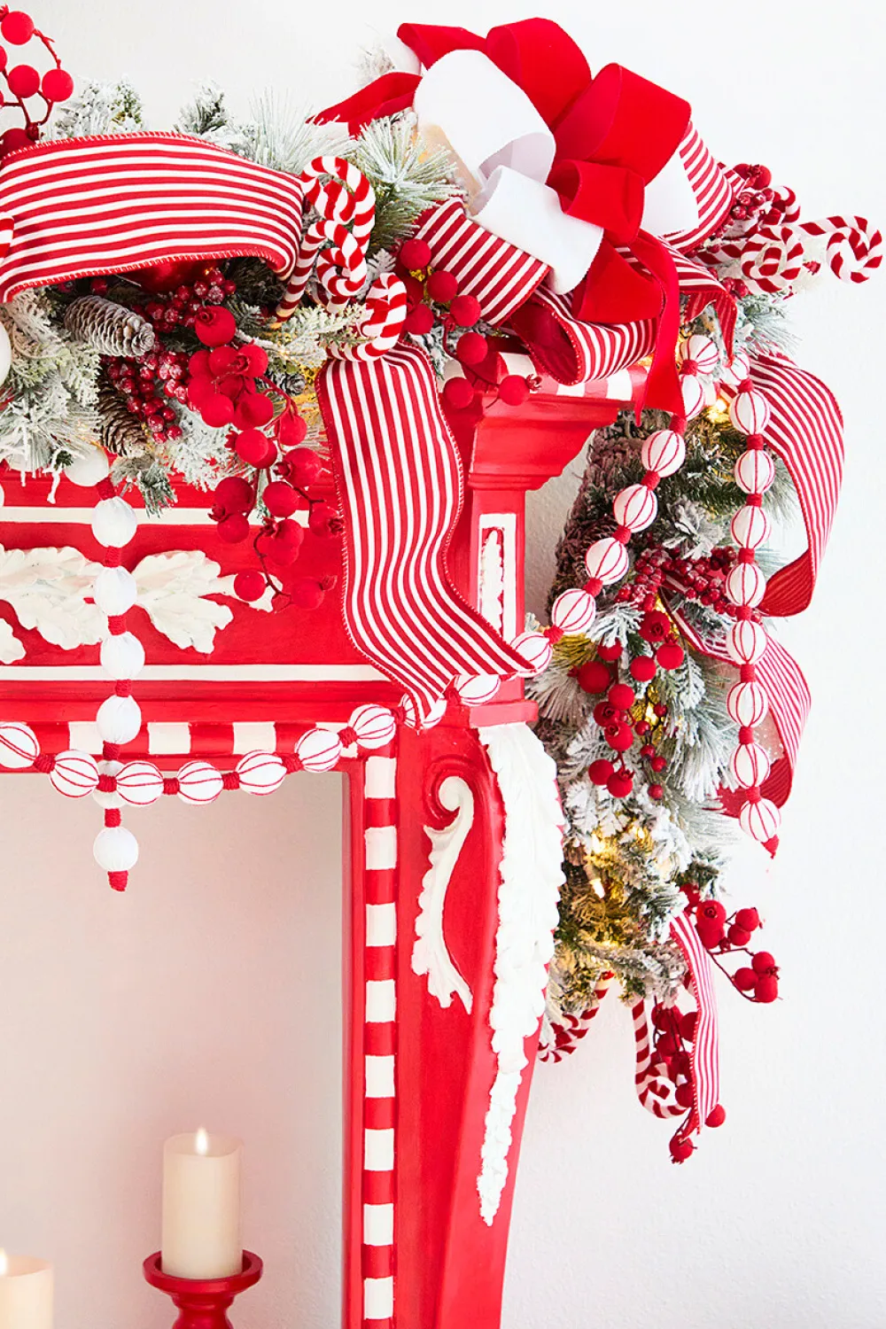 Decorator's Warehouse 5' Ball Garland > Christmas Decor|60"