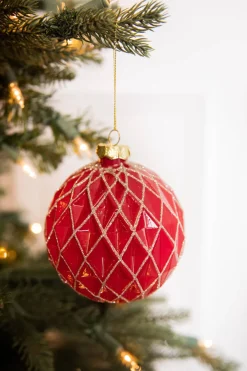 Decorator's Warehouse 4” Ball Glass Ornament - Set of 4 > Nutcracker|Christmas Decor