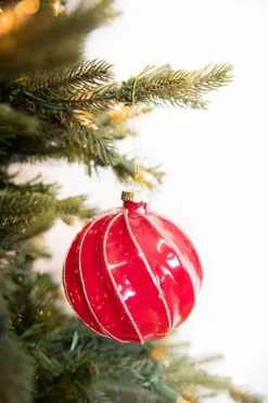 Decorator's Warehouse 4” Ball Glass Ornament - Set of 4 > Nutcracker|Christmas Decor