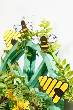 Decorator's Warehouse 5' Bee & Beehive Berry Garland > Christmas Decor|Spring Decor