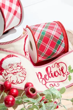 Decorator's Warehouse Believe Ribbon Mini Bundle > Christmas Ribbon|Christmas Decor