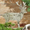 Decorator's Warehouse Birch Paper Standing Deer > Winter Woodland|Christmas Accents
