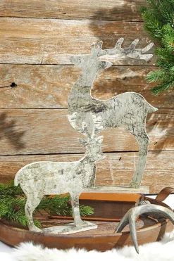Decorator's Warehouse Birch Paper Upright Deer > Winter Woodland|Christmas Accents