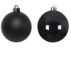 Decorator's Warehouse Black Assorted 8cm Shatterproof - Set of 6 > Boxed Sets|Nutcracker