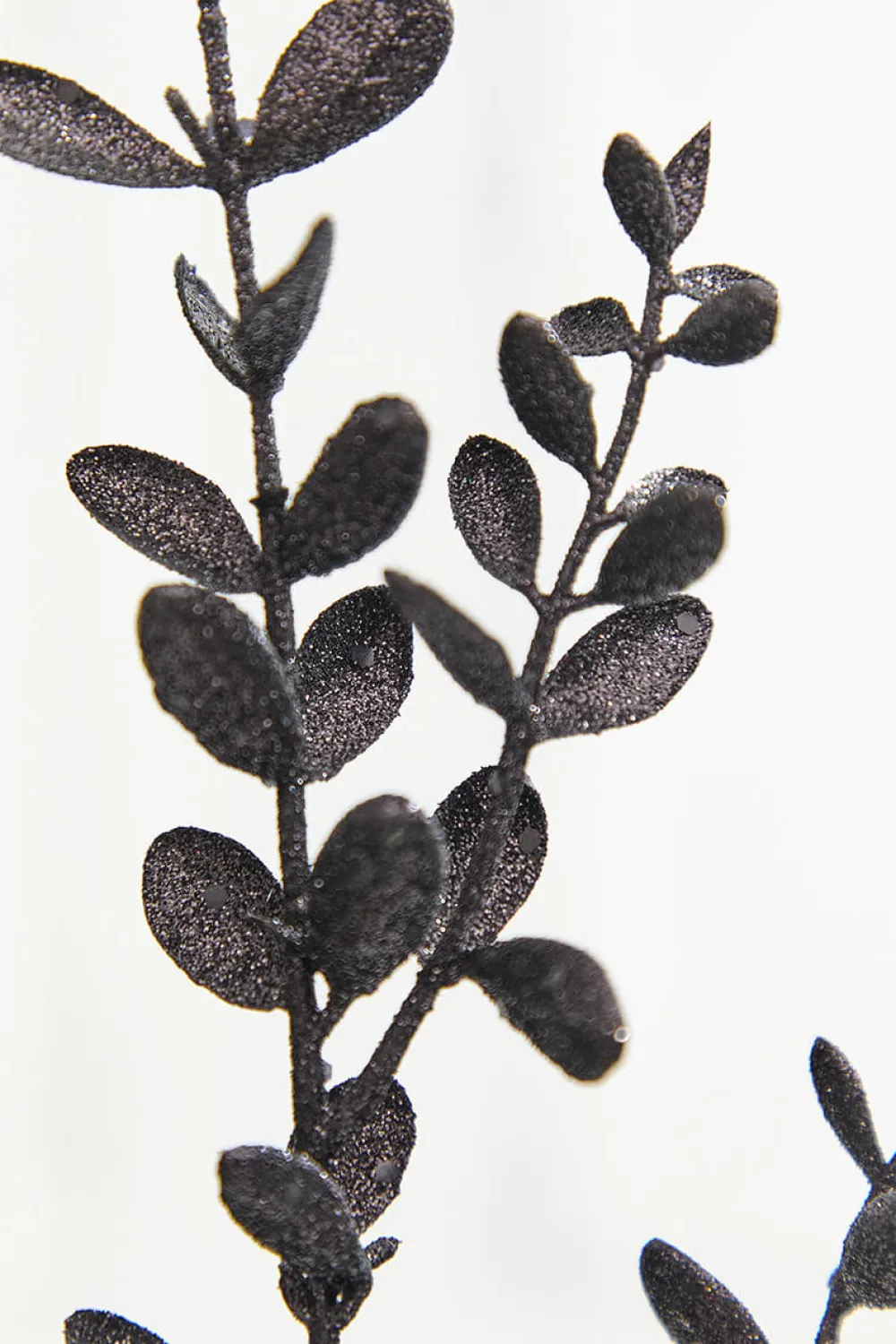 Decorator's Warehouse 30" Black Glitter Eucalyptus Spray > Fall Decor|Christmas Sprays