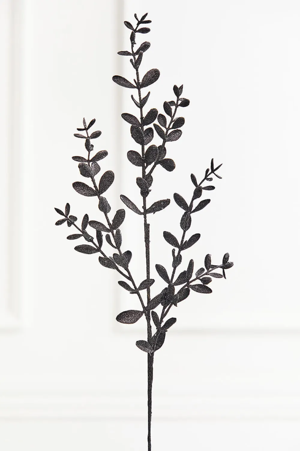 Decorator's Warehouse 30" Black Glitter Eucalyptus Spray > Fall Decor|Christmas Sprays