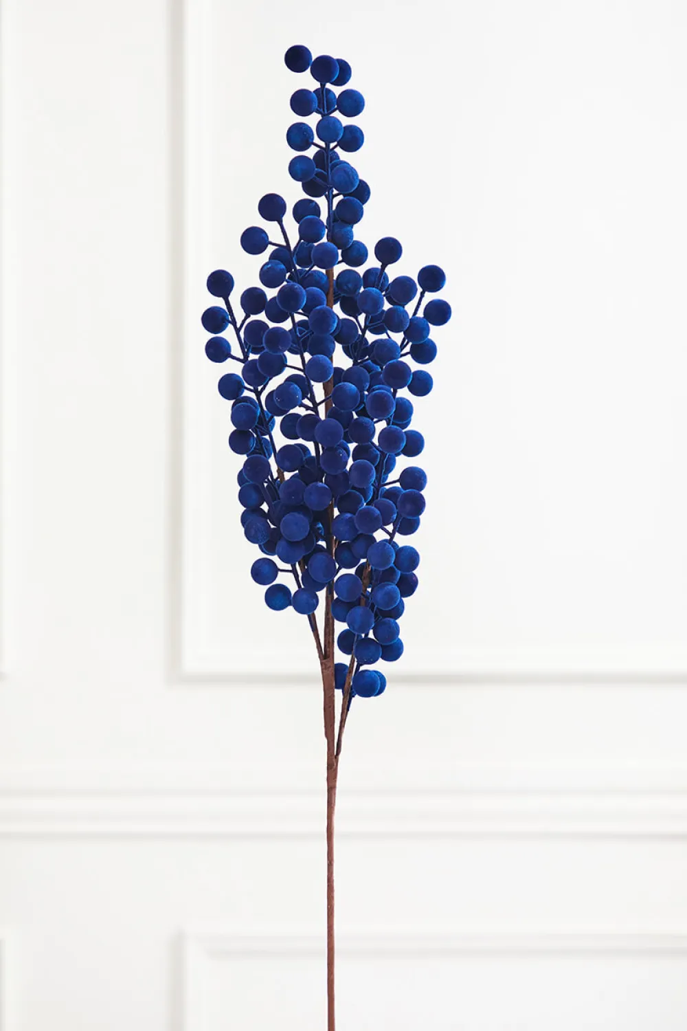 Decorator's Warehouse 33" Blue Flocked Berry Spray > Nutcracker|2026 New Additions