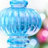 Decorator's Warehouse 10" Blue Iridescent Chandelier Ornament > Christmas Decor|Blue Christmas