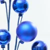 Decorator's Warehouse 28" Blue Metallic Ball Spray > Nutcracker|Christmas Sprays