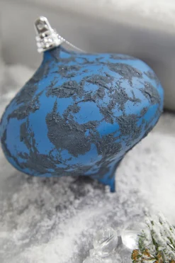Decorator's Warehouse 5" Blue Onion Ornament > Christmas Ornaments|Blue Christmas