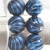 Decorator's Warehouse 3" Blue Shatterproof Boxed Set of 6 > Boxed Sets|Christmas Decor