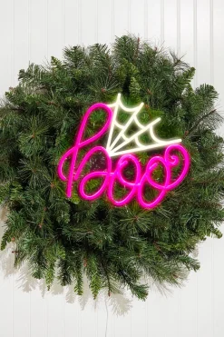 Decorator's Warehouse 14.2" Boo Lit Neon Sign > Halloween|Halloween