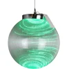 Decorator's Warehouse 10" Borealis Ball Lighted LED - Green > Christmas Sale|Indoor Lighting