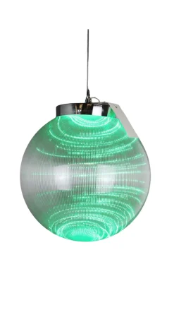 Decorator's Warehouse 10" Borealis Ball Lighted LED - Green > Christmas Sale|Indoor Lighting