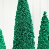 Decorator's Warehouse Bottle Brush Trees - Set of 3 - Green > Tabletop & Accent Trees|Christmas Accents