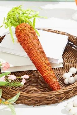Decorator's Warehouse 15.75" Bright Orange Carrot Ornament > Easter Decor|Easter Decor