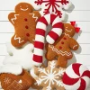 Decorator's Warehouse Brown Gingerbread House Pillow > Christmas Decor|Christmas Textiles