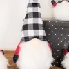 Decorator's Warehouse 9” Buffalo Check Gnome > Sale|Christmas Accents
