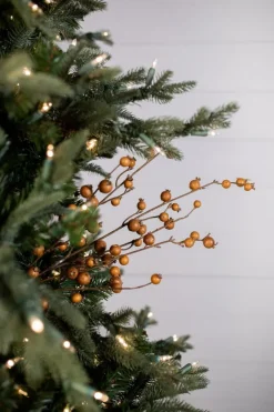 Decorator's Warehouse 30” Butternut Pomegranate Christmas Spray (Weather Resistant) > Sugar & Spice|Christmas Sprays