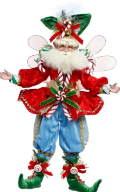 Decorator's Warehouse 17" Candycane Fairy, Medium - Mark Roberts > Mark Roberts