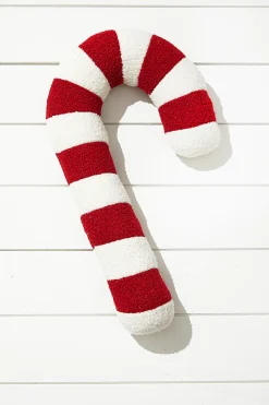 Decorator's Warehouse Candy Cane Pillow 21" x 11" > Christmas Textiles|Christmas Pillows