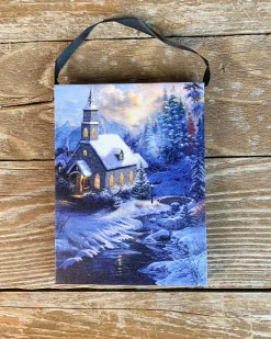Decorator's Warehouse Canvas-Winter’s Night Assortment > Fun Gifts|Christmas Decor