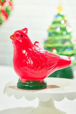 Decorator's Warehouse 6.5" Cardinal Shatterproof Recordable Ornament > Christmas Sale|Christmas Decor