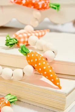 Decorator's Warehouse 48" Carrot Garland > Easter Table Decor|Easter Decor