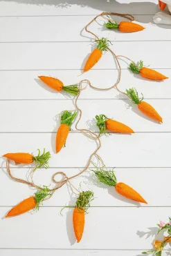 Decorator's Warehouse 5' Carrot Garland > Easter Table Decor|Easter Decor