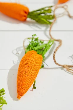 Decorator's Warehouse 5' Carrot Garland > Easter Table Decor|Easter Decor