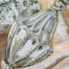 Decorator's Warehouse 12" Cathedral Antique Mercury Glass Ornament > White Christmas|Christmas Decor