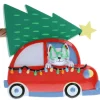 Decorator's Warehouse Cat In Christmas Car Personalizable Ornament > Personalized|Christmas Decor