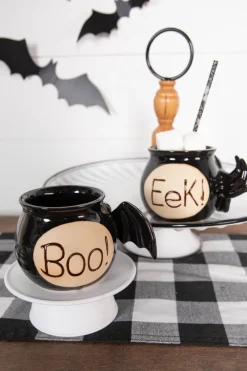 Decorator's Warehouse 4” Ceramic Figural Halloween Mug > Halloween|Halloween