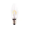 Decorator's Warehouse C9 Filament Bulb (25 bulbs/box) - Cool White > Vintage Christmas Lights|C9 Bulbs