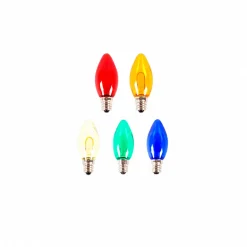 Decorator's Warehouse C9 Filament Bulb (25 bulbs/box) - Multi > C9 Bulbs|Christmas Decor