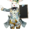 Decorator's Warehouse 20.5" Chalkboard Rabbit - Mark Roberts > Mark Roberts Easter|Mark Roberts Spring