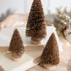 Decorator's Warehouse 5” Champagne Bottle Brush Tree > Tabletop & Accent Trees|Christmas Decor