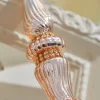 Decorator's Warehouse 12" Champagne Glass with Jewel Band Icicle Ornament > Sugar & Spice|Christmas Decor