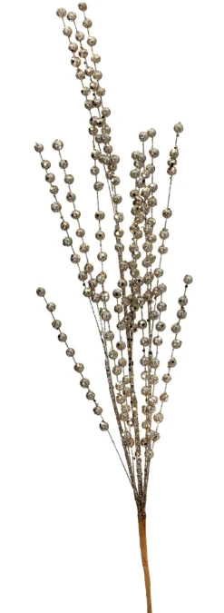 Decorator's Warehouse 33” Champagne Glitter Ball Spray > Gold & Champagne|Natural Elegance