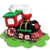 Decorator's Warehouse 3.5" Choo Choo Train Customizable Ornament > Christmas Ornaments|Christmas Decor