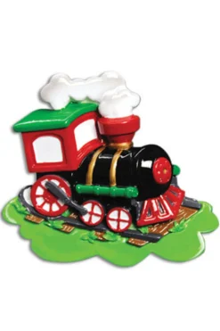 Decorator's Warehouse 3.5" Choo Choo Train Customizable Ornament > Christmas Ornaments|Christmas Decor
