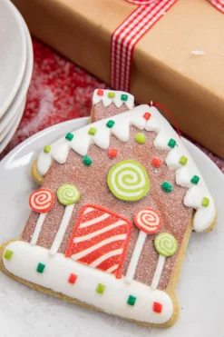 Decorator's Warehouse 4.6” Clay Dough Gingerbread House Ornament > Christmas Decor|Christmas Ornaments