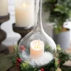 Decorator's Warehouse 10” Clear Ivory Candle Lamp Ornament > Cardinal|Christmas Decor