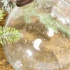 Decorator's Warehouse 6" Clear Seeded Glass Ornament > Christmas Decor|Natural Elegance